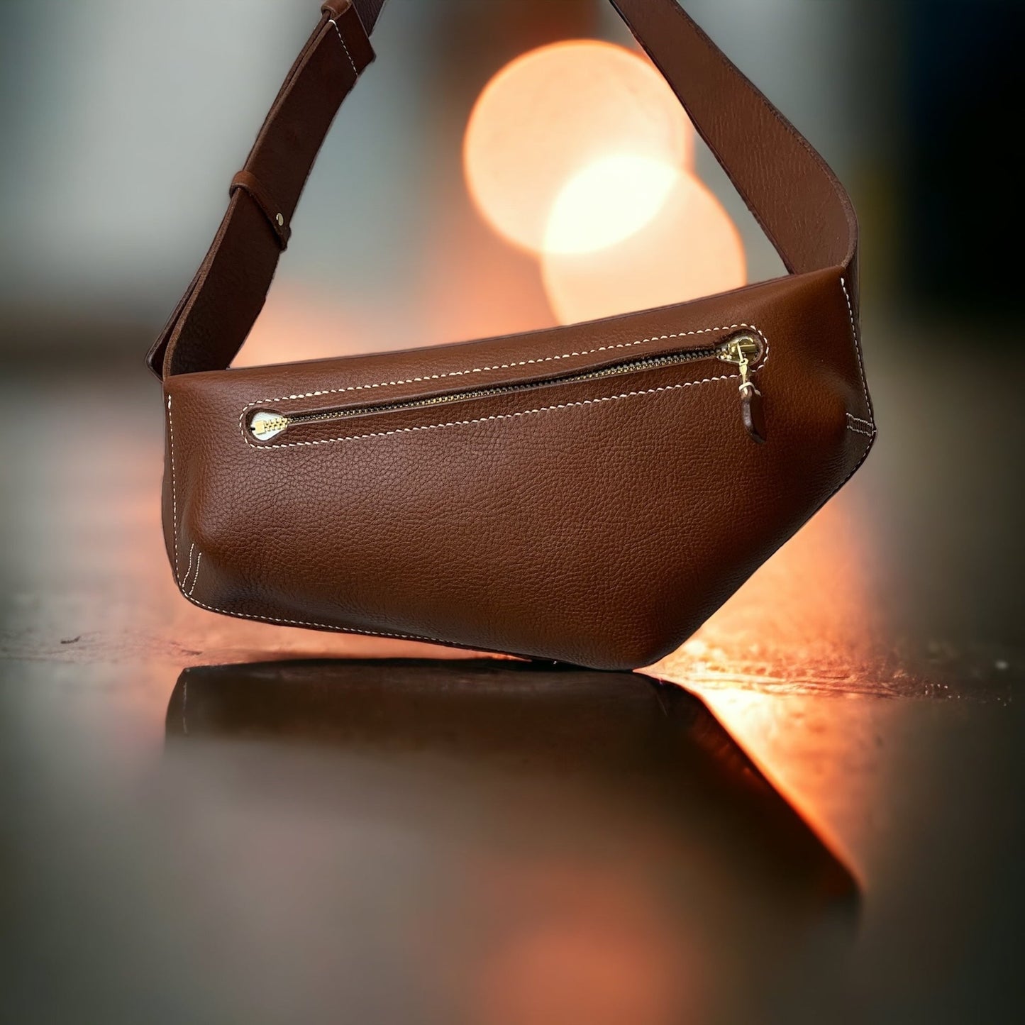 Elton Cross Body Leather Bag - Small - Keep - Studio