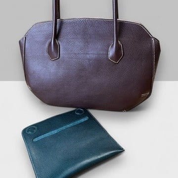 Keep-Studio Bellevue - Handmade Leather Tote/Laptop Bag