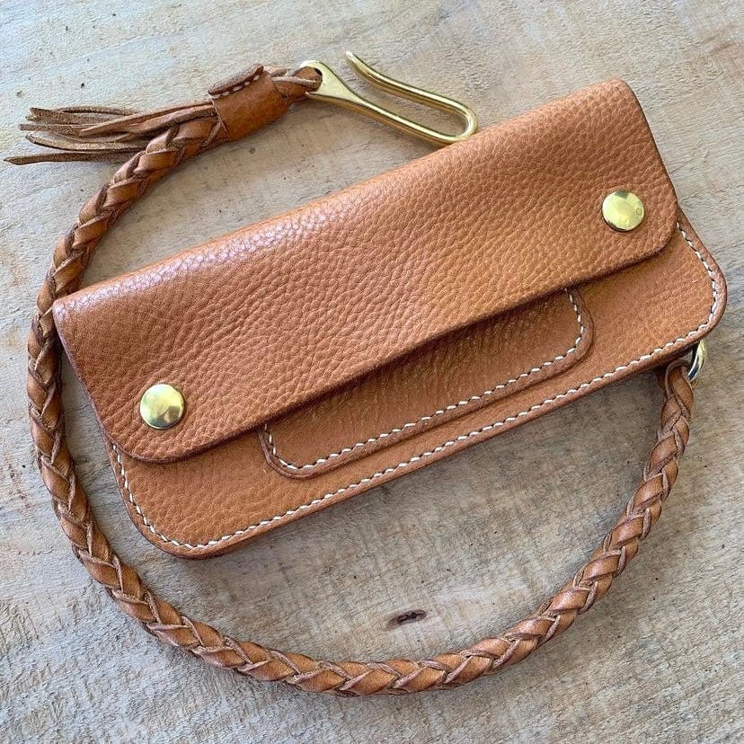 Keep-Studio Purses and wallets Natural / Tumbled / Cream Tennyson Trucker Leather Wallet
