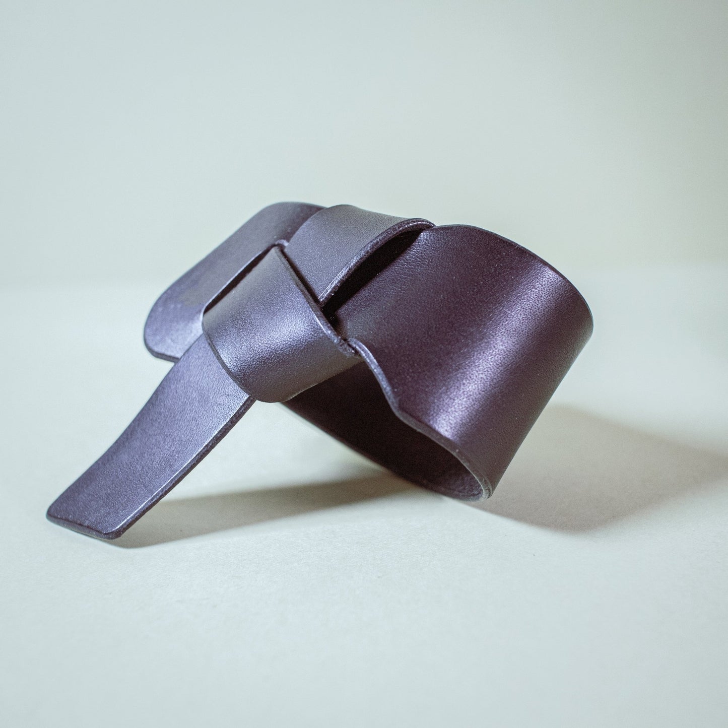 Knotted Leather Cuff - Keep - Studio