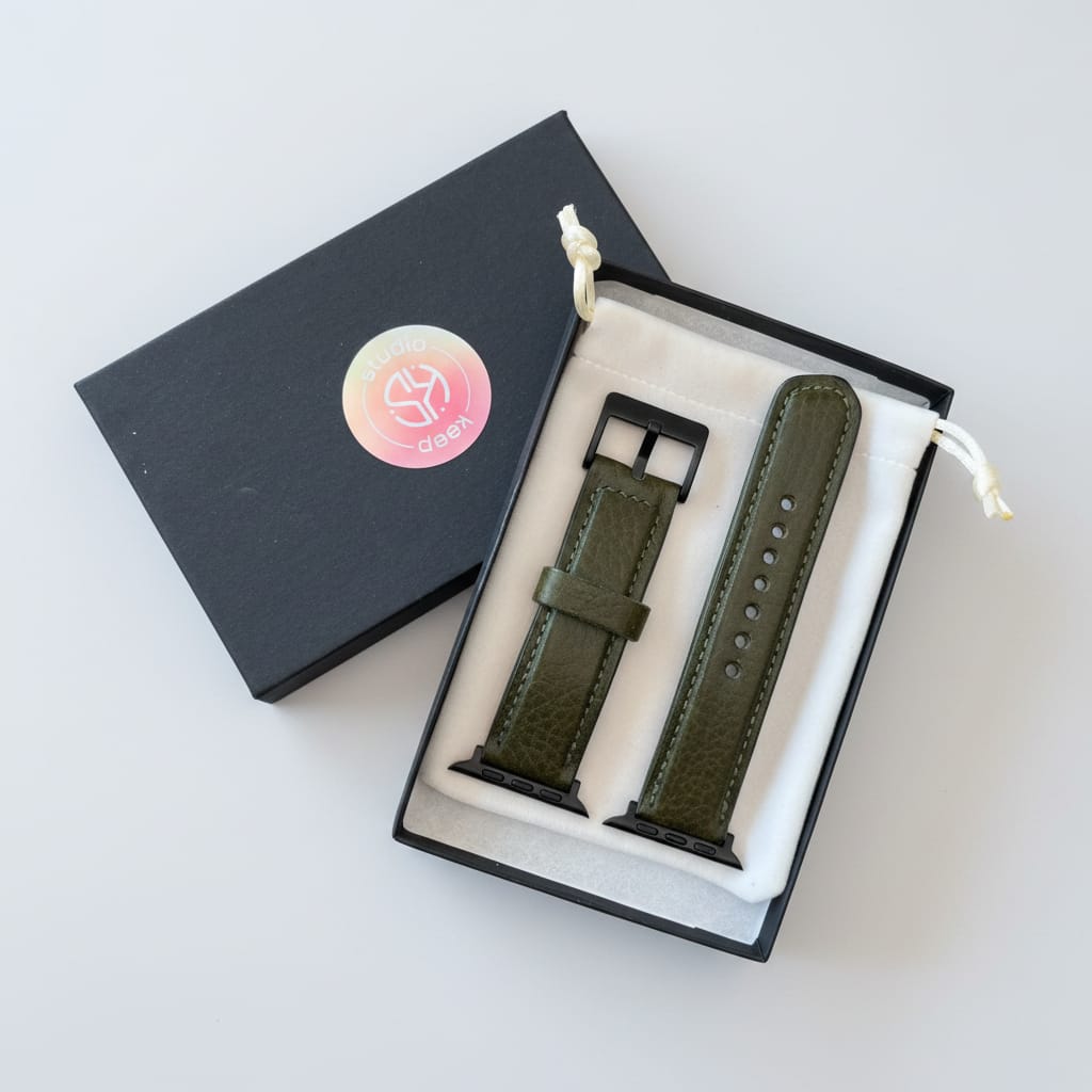 Custom Leather Watch Straps | Bespoke Handcrafted Watch Bands - Keep - Studio