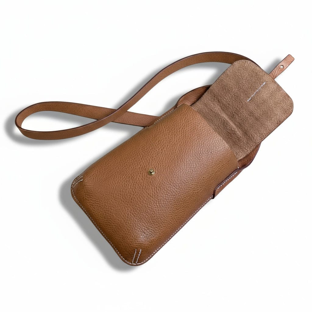 Handmade Mini Barton Leather Bag | Small Cross Body Bag by Keep - Studio - Natural - Keep - Studio