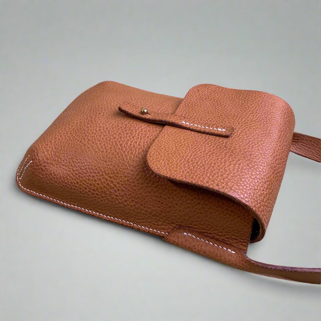 Handmade Small Leather Cross Body Bag - Mini Barton Design by Keep Studio - Keep - Studio