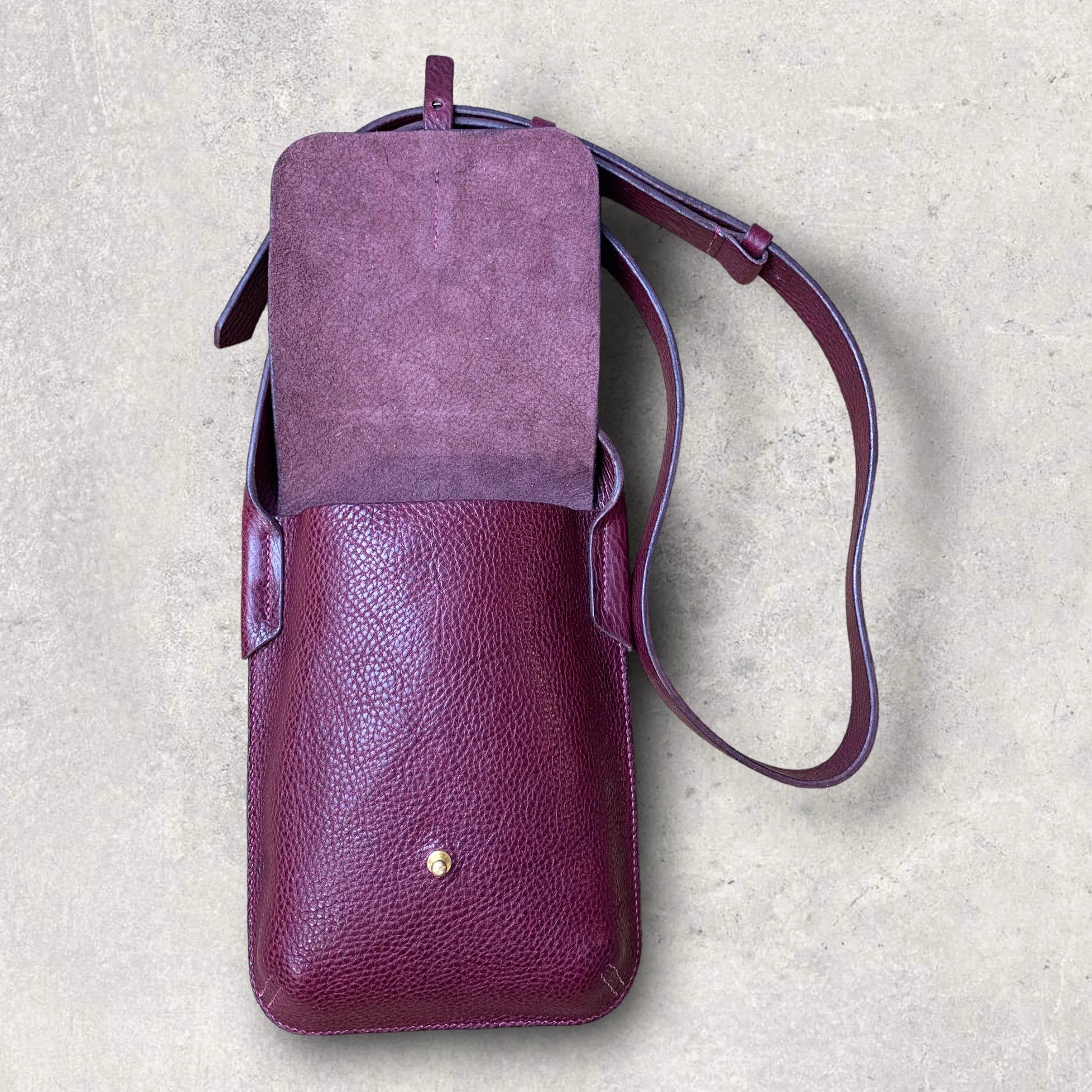 Handmade Small Leather Cross Body Bag - Mini Barton Design by Keep Studio - Keep - Studio