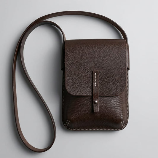 Mini Barton Leather Crossbody Bag - Keep-Studio