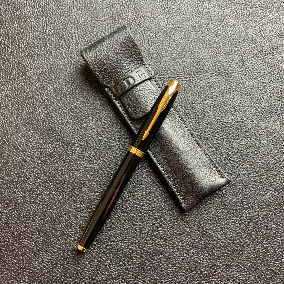 Single Pen Leather Sleeve - Keep-Studio
