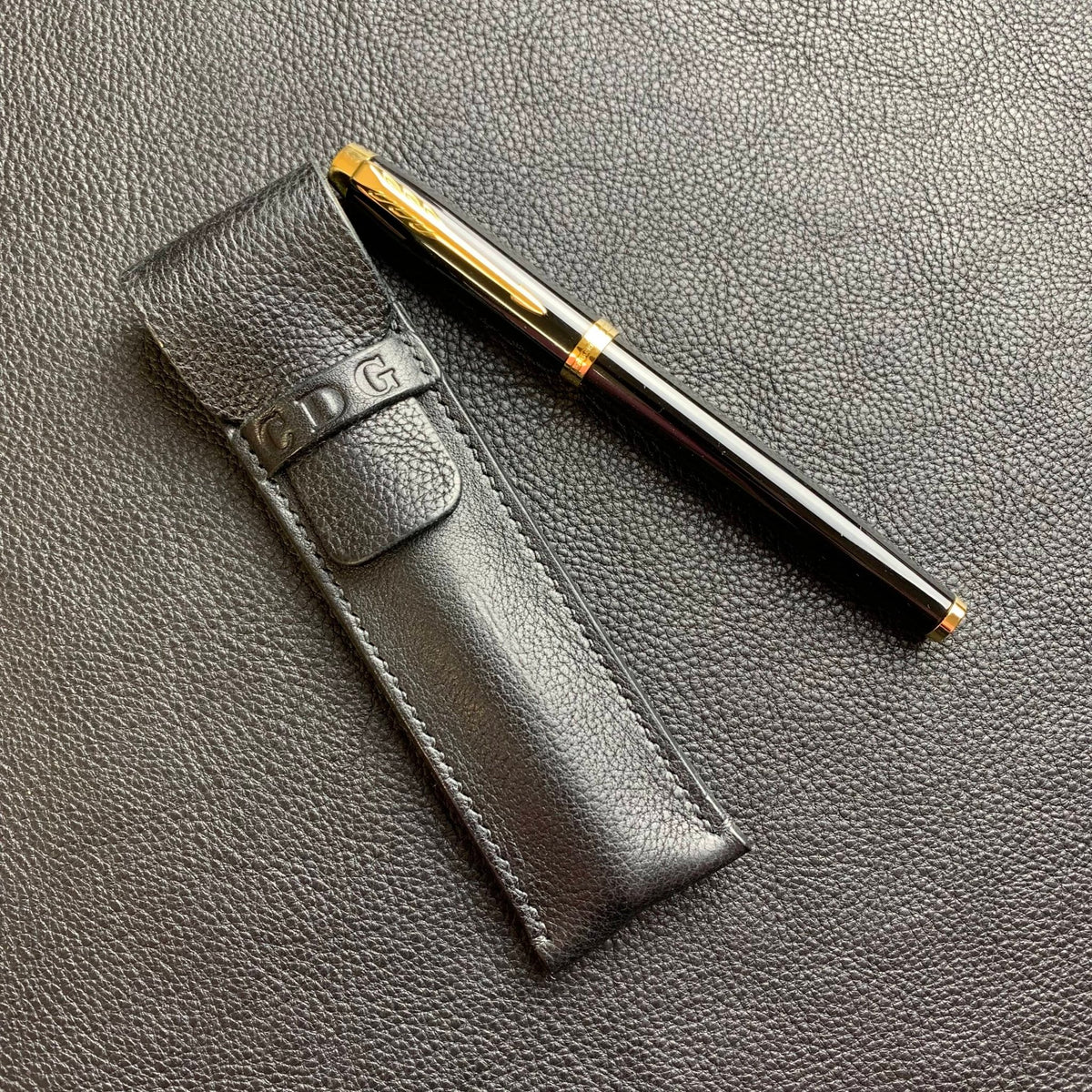 Single Pen Leather Sleeve - Keep-Studio