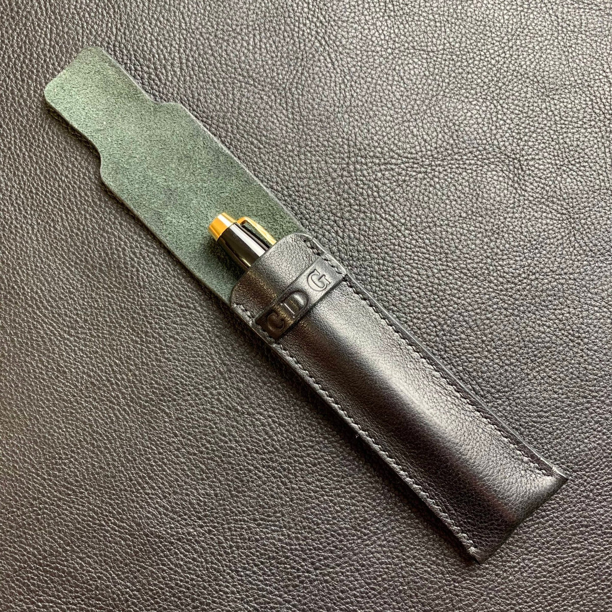 Single Pen Leather Sleeve - Keep-Studio